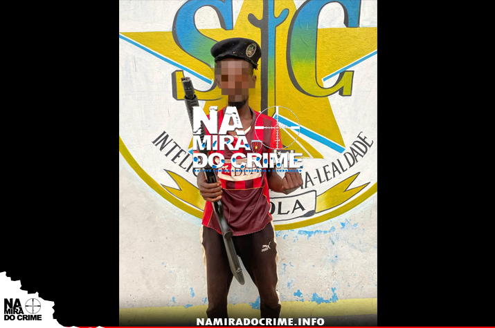 SIC na Lunda-Norte detém cidadão por posse de arma de fogo e patente de oficial superior da polícia nacional