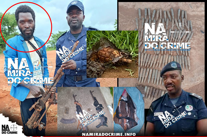 Cuanza-Sul- Polícia recolhe material bélico nos municípios do Mussende e Gungo