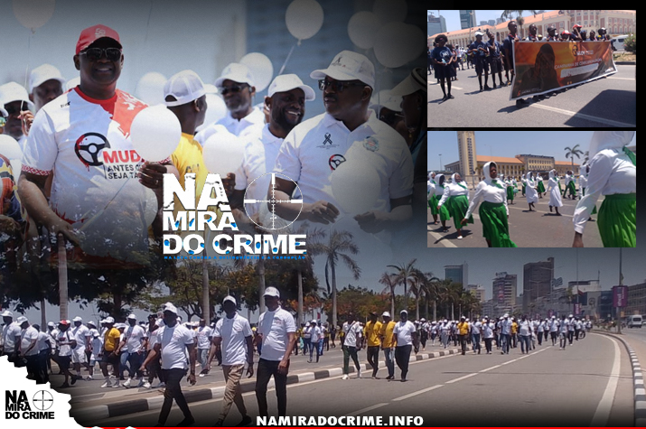 Estradas mataram 2.636 pessoas em 11 meses -  Sociedade marcha pela redução da sinistralidade rodoviária Angola