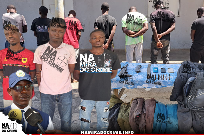 SIC-Benguela, detém 14 cidadãos implicados em várias práticas criminais, com destaque ao esclarecimento  de 2 crimes violentos, no âmbito da operação ombembwa