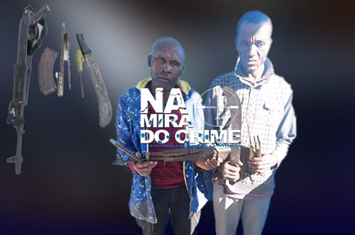 Crime violento: Polícia no Lubango captura dois bandidos altamente perigosos e recupera arma de guerra
