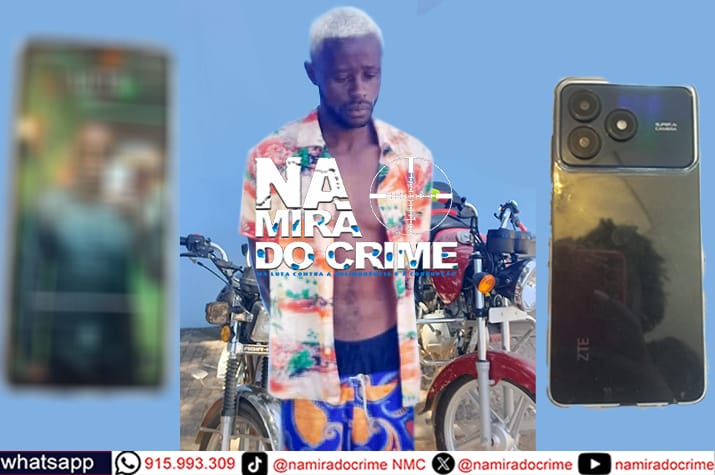 Policia detem cidadão de 27 anos  acusado de roubo de duas motorizadas durante a operação “MOP” no Lubango