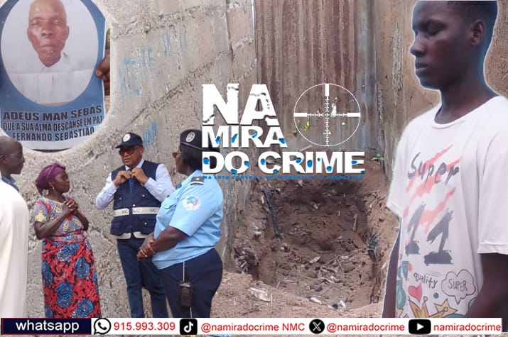 No Cazenga: Jovem de 20 anos de idade (filho único) mata o próprio pai e enterrou o cadáver no quintal para ficar com a herança