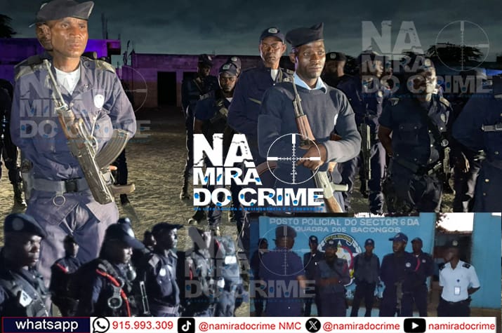 Fustigamento generalizado: Polícia lança operação em toda extensão do território de Cacuaco para capturar altamente perigosos e permitir Natal e Ano Novo 'sossegado'