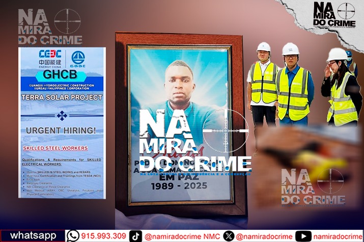 No Cuanza Norte: Trabalhador angolano morre atingido por pá carregadora no interior da empresa chinesa GHCB, asiáticos colocaram operador de máquina inexperiente durante greve dos profissionais (500 mil kwanzas é o preço da vida do infeliz)