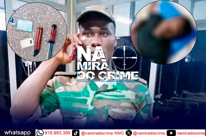Em Luanda: Suposto militar mata motorista de táxi com golpes de sabre por causa de 600 kwanzas
