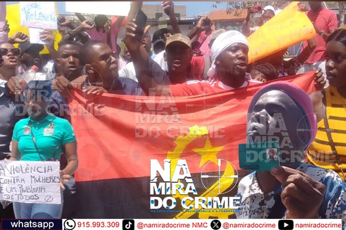 Polícia em Luanda reprime marcha convocada pela sociedade civil em repúdio aos casos de agressão sexual e ameaça jornalistas que cobriam o acto