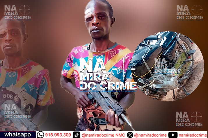 Capturado bandido que roubava motorizada com AKM na cidade de Malanje