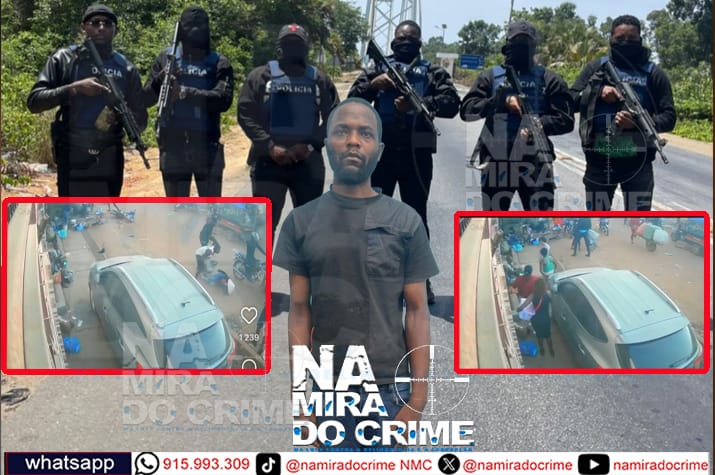 Brigada Anticrime de Luanda Palmilha Angola e captura em Benguela bandido "Pausado" que alvejou cidadã vietnamita no Kikolo