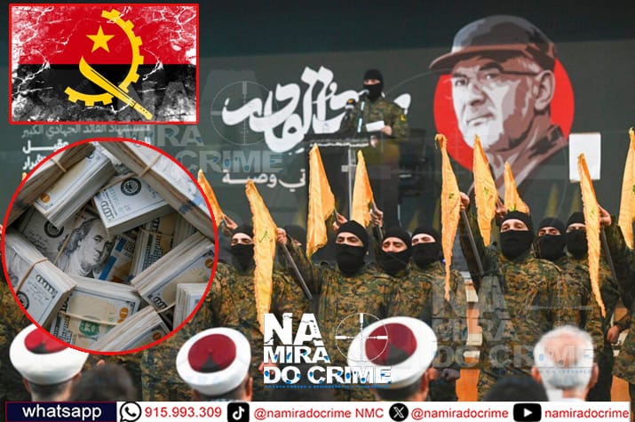 Angola pode estar a servir de canal para financiar grupos de terroristas