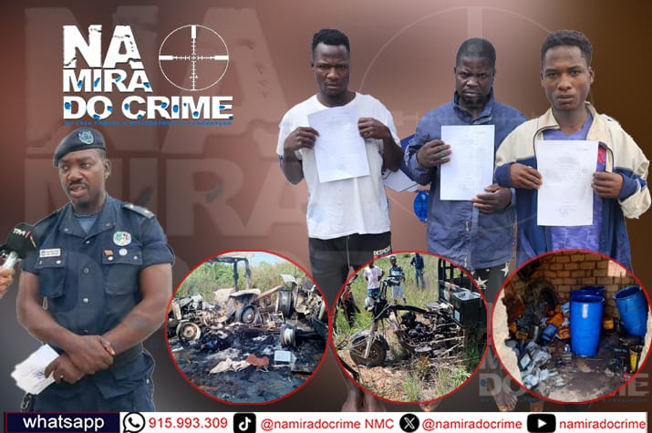 Na Quibala: Jovens incendeiam Tractores, Motorizada, Moto-bomba, Moagem e 12 casebres de um jovem de  32 anos por alegadamente ser o feiticeiro do bairro