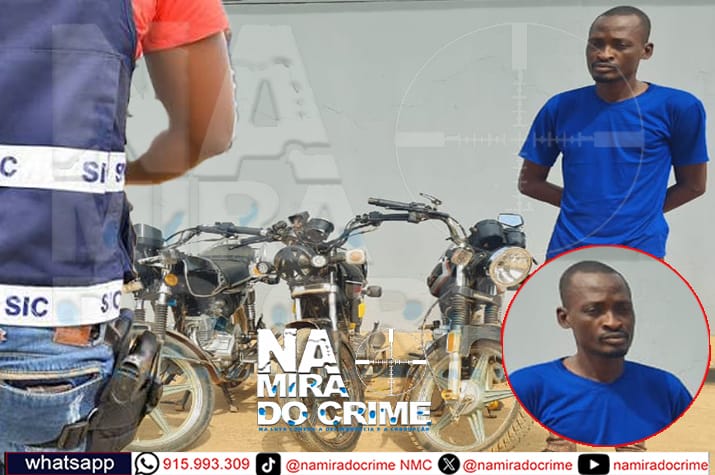 SIC Cuanza Norte detém cidadão que roubava motorizadas em Luanda e no Icolo e Bengo para vendê-las em Cazengo