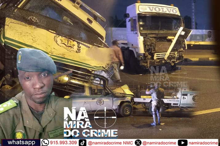 Serviços Prisionais:  Chefe de Operações da UESI de Luanda morre em grave acidente de viação quando ia em recolha de presos na CCL para julgamento