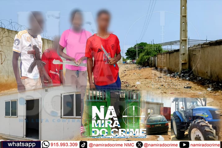 ‎"Camabau" e "Lolita" aterrorizam bairro Cimangola e invadem mais  de seis residências com recurso a arma de fogo