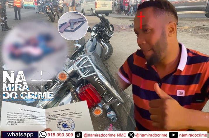 Marginais abatidos pela brigada Moto na BCA circulavam com a motorizada do funcionário do tribunal de contas assassinado no Benfica com tiro de AKM