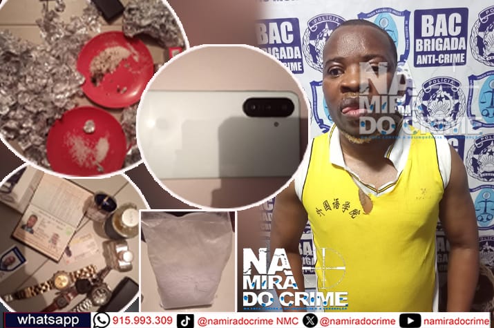 Chama-se Paul-G: Brigada Anti-Crime detém suposto vendedor e distribuidor de libanga do município do Rangel e arredores