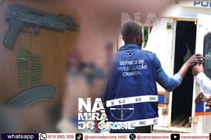 Tentativa de roubo de uma motorizada com recurso a uma AKM com 25 munições na Samba termina em morte de dois bandidos