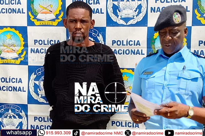 Já cumpriu cadeia na Comarca: Polícia captura “Da Lolita” líder do grupo de bandidos “Da Barriga” que alvejaram cidadã durante assalto - Há elementos das FAA na associação criminosa