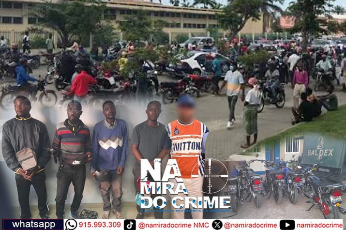 Um cidadão atingido a tiro - Polícia dispersa moto-taxistas que se manifestavam contra mudança de paragens em Viana