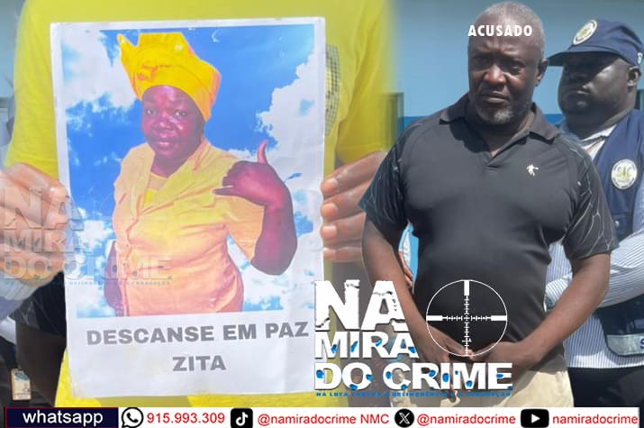 Em Viana - SIC apresenta homem de 51 anos de idade acusado de matar à sua esposa por esta ter recusado relações sexuais