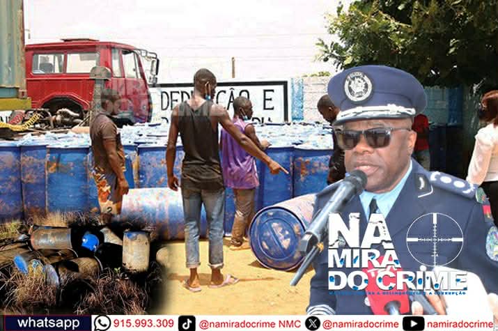Polícia no Zaire apreende mais de um milhão de litros de combustíveis envolvidos em contrabando