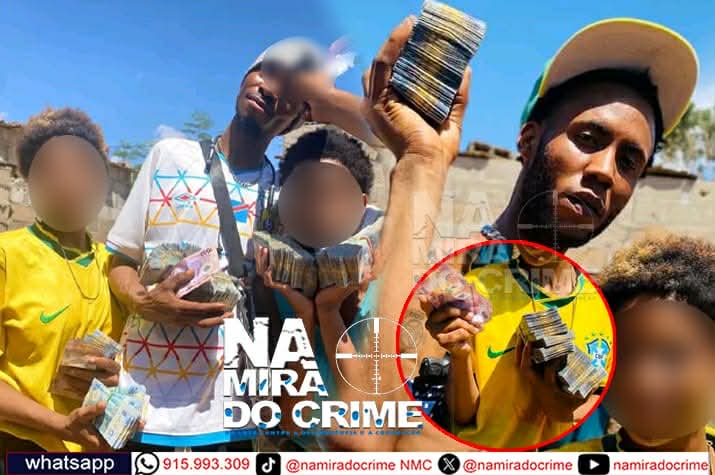 Brigada Anti-Crime do Belas captura jovens que exibiram altas somas de dinheiro e suposta arma de fogo nas redes sociais - Na Mira sabe que estão a ser 'caçados' no sul do País