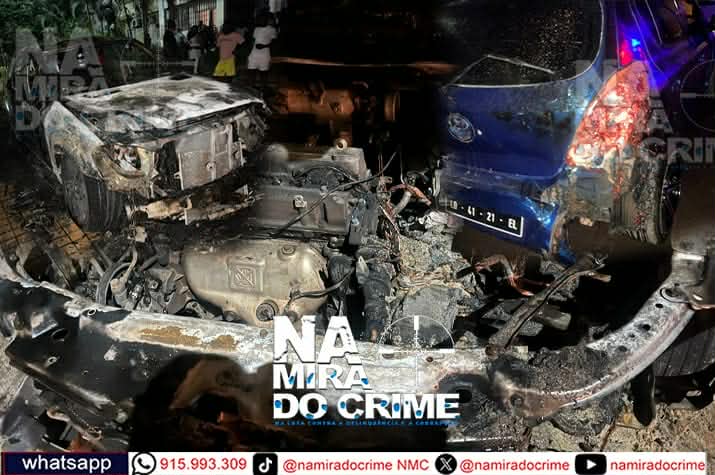 Alerta: Marginais estão a incendiar viaturas na centralidade do Sequele e queimar varandas de apartamentos - Moradores pedem a intervenção urgente da Polícia
