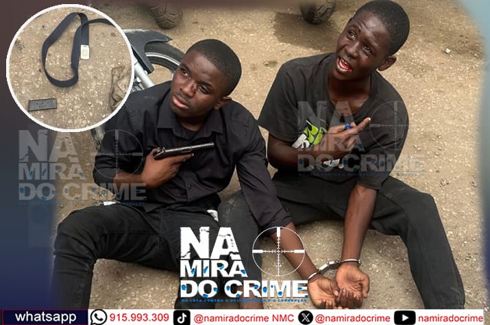 Capturados (com vida) dois bandidos que assaltavam com arma de fogo no Rangel