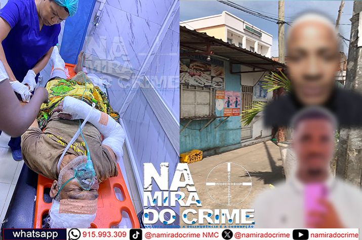 No Belas: Grupo de marginais liderado por “Yuri Boycan” invadem residência e partem a perna e o braço de um idoso de 63 anos - Vítima foi gravemente ferida com faca na região das costas