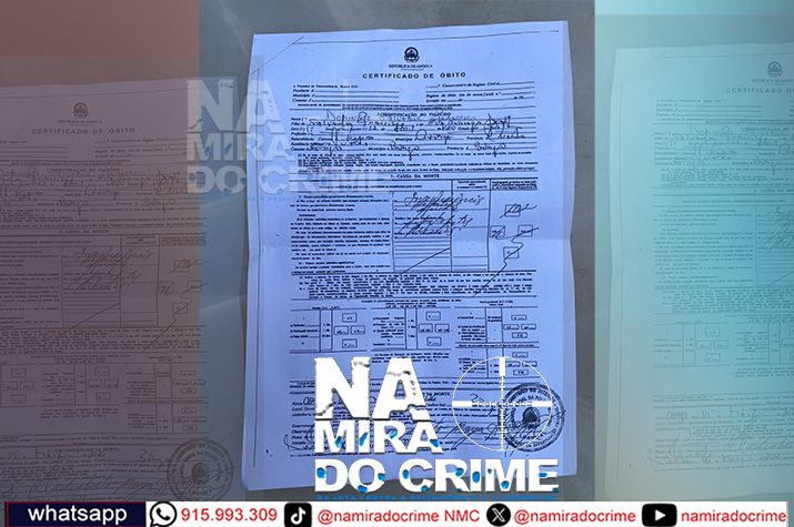 Morte de Domingos Salvador Francisco nos Mulenvos: autópsia revela insuficiência respiratória aguda hepatomegalia e anúria