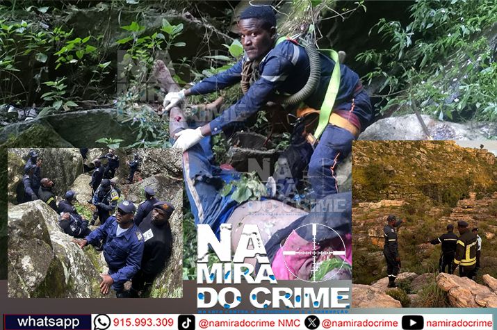 No Lubango: cadáver de um homem de aproximadamente 38 anos é encontrado na Fenda da Tundavala (a 600 metros) com sinais de perfuração nas costas