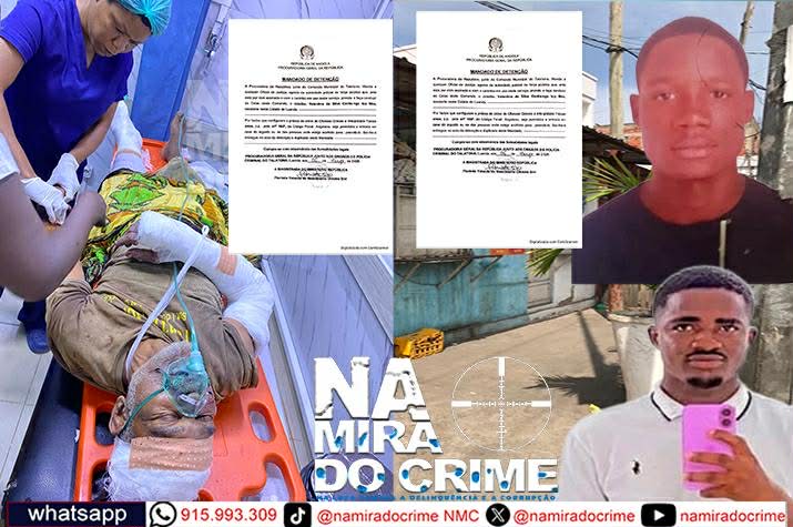 PGR emite Mandado de Detenção contra dois supostos marginais acusados de agredir idoso de 63 anos no município do Belas ‎ ‎