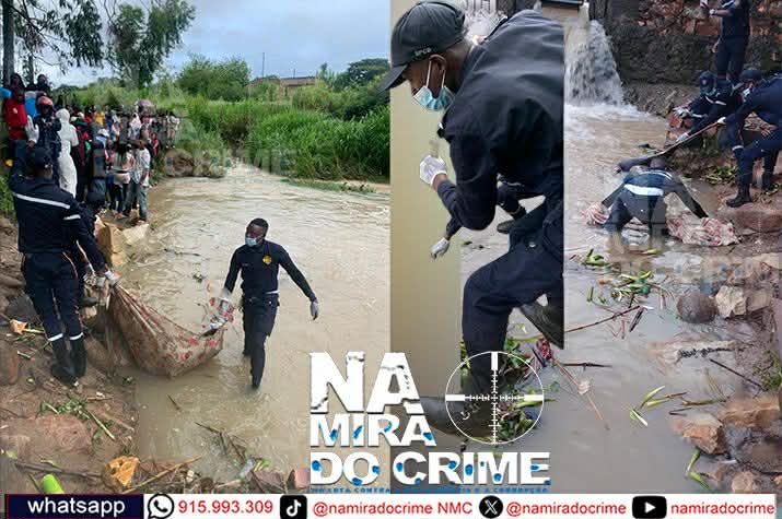 No Lubango: Jovem de 19 anos desaparecido do seio familiar encontrado morto no rio Caculuvale em estado avançado de decomposição