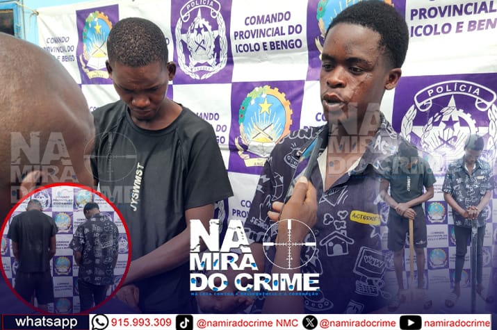 Polícia detém cidadãos que vandalizam bens públicos no Calumbo - Partiam passeios para dar passagem a moto-taxistas