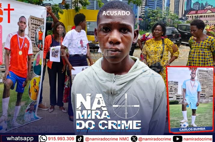 SIC Luanda captura bandido "Tony K" acusado de matar à catanada jovem futebolista promissor no bairro do Prenda