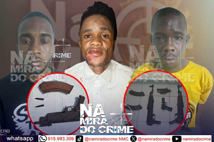 "Da Chuva" - "Bin Laden" e "William" capturados pelo DIIP por alegados crimes de homicídio e roubo qualificado com recursoa armas de guerra - Samba e Ingombotas são alvos preferenciais do grupo
