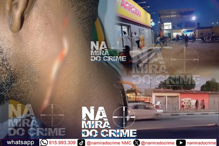 No Nzamba 1: Marginais assaltam e atacam um jovem com golpes de faca no rosto e lâmina no rosto durante assalto em plena luz do dia - Estão identificados