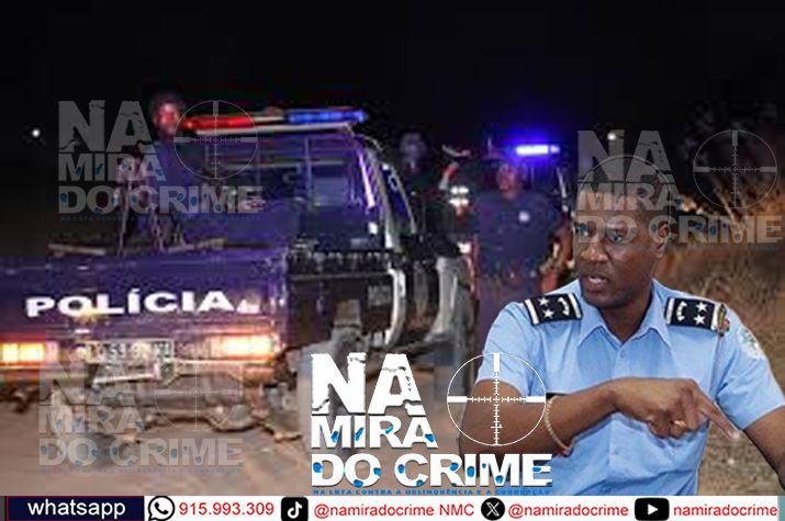 Efectivos da Polícia a bordo do patrulheiro n° 1401 - LDA 20 - 59- AG - Abandonam sete cidadãos (com Uma mulher grávida)  a noite numa zona perigosa - Bandidos surgiram minutos depois com arma de fogo e cometeram assalto