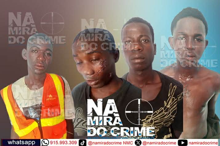 Líderes dos grupos "Picou Ralou" e " Caixa Baixa" - "Mamã Boy" e "Chocolate" que aterrorizam a vida dos moradores da Dona Amália recolhidos (com vida) pela Polícia