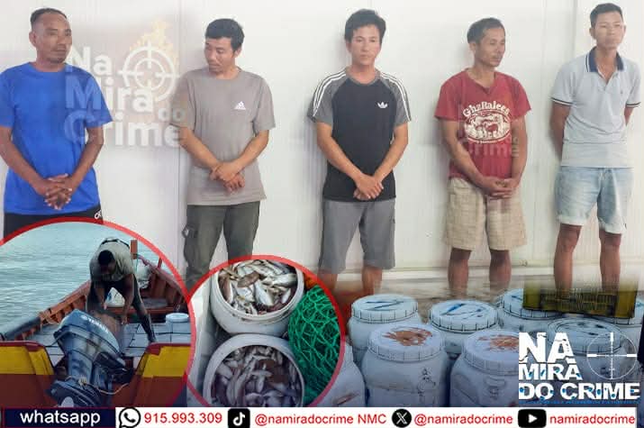 Investigação criminal no Porto de Luanda detém vietnamitas por pesca ilegal de arrasto - estrangeiros foram apanhados com mais de 500 kg de peixe juvenil