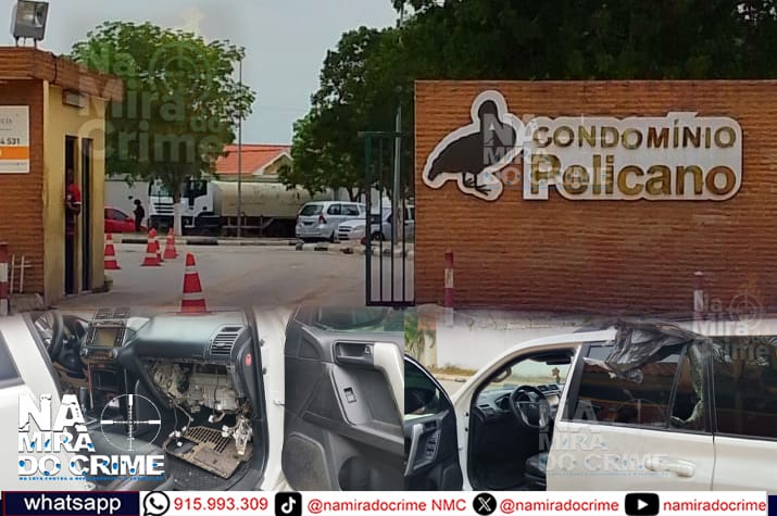 Em três meses 25 viaturas ficaram sem as placas: Moradores do condomínio Pelicano preocupados com vandalização de viaturas e lançam grito de socorro as autoridades