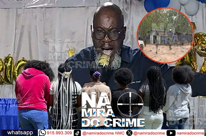 "Profeta Israel" da igreja Ministério Internacional de Milagres "encarcerado" na Comarca do Lubango acusado de abusar sexualmente seis fiéis membros da mesma família