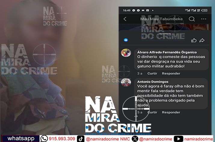 Suposto militar das acusado de burlar 130 mil Kwanzas de um jovem com promessas de enquadramento na Polícia Nacional ou nas FAA