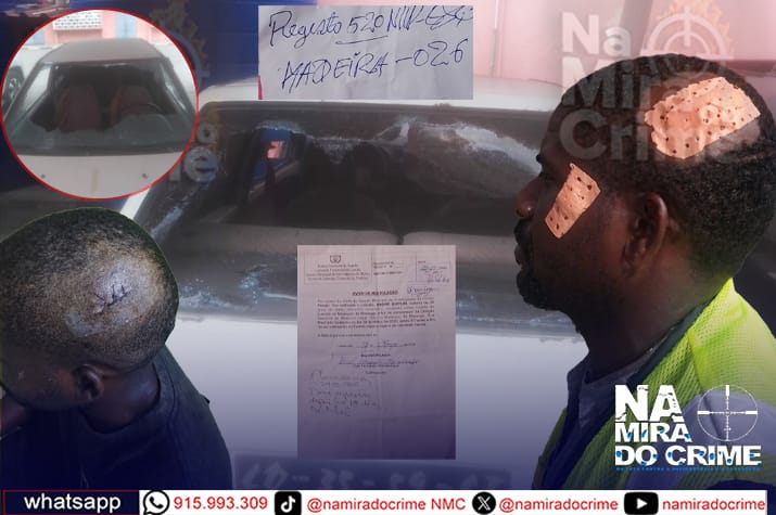Maianga - Oito marginais armados com AKM (incluindo quatro mulheres) agridem e assaltam automobilista na via pública com violência