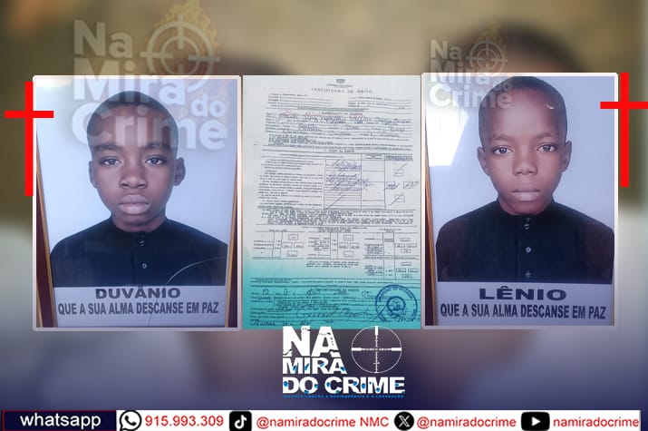 Autópsia revela asfixia mecânica: Irmãos de 9 e 13 anos encontrados mortos no interior de um tanque de água na Camama - família aponta o dedo acusador para o namorado da progenitora