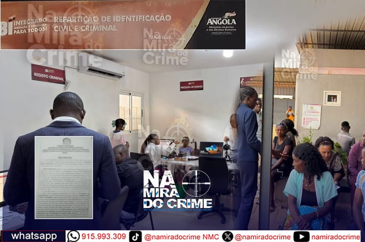 IGAE mandou accionar o Na Mira do Crime: Funcionários da Loja de Registo do Zango- 4 cobram 90 mil kwanzas por procuração  que custa apenas Akz 12.445