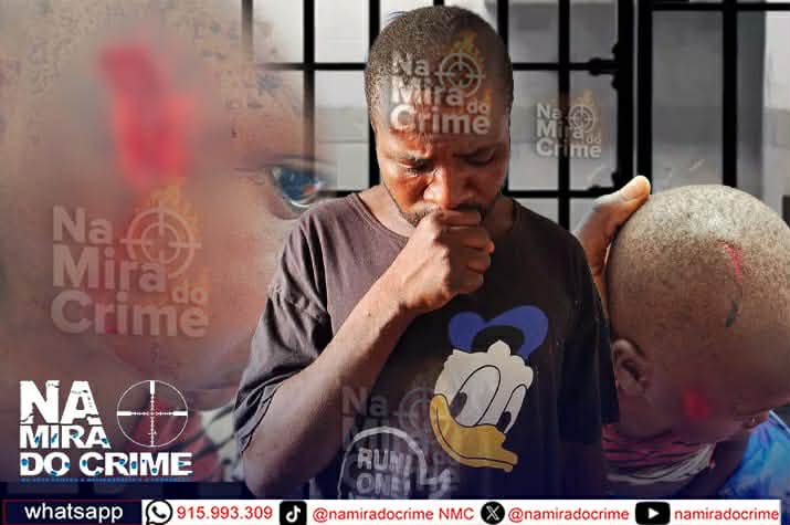 Ciúmes: Cidadão ataca a mulher com catana e atinge o rosto e a cabeça do filho de 03 anos que se encontrava nas costas da mãe