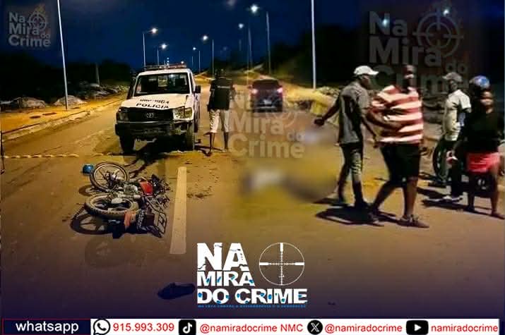 Colisão entre viatura da Polícia e motorizada de três rodas mata moto-taxista e deixa "pendura" gravemente ferido