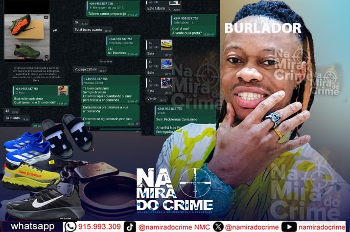 Burla na Samba: Falso cliente engana loja virtual e foge com mercadoria avaliada em 240 mil kwanzas
