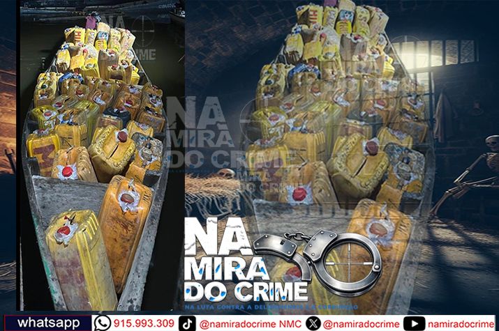 Polícia apreende no Zaire embarcação com mais de 2 mil litros de gasolina